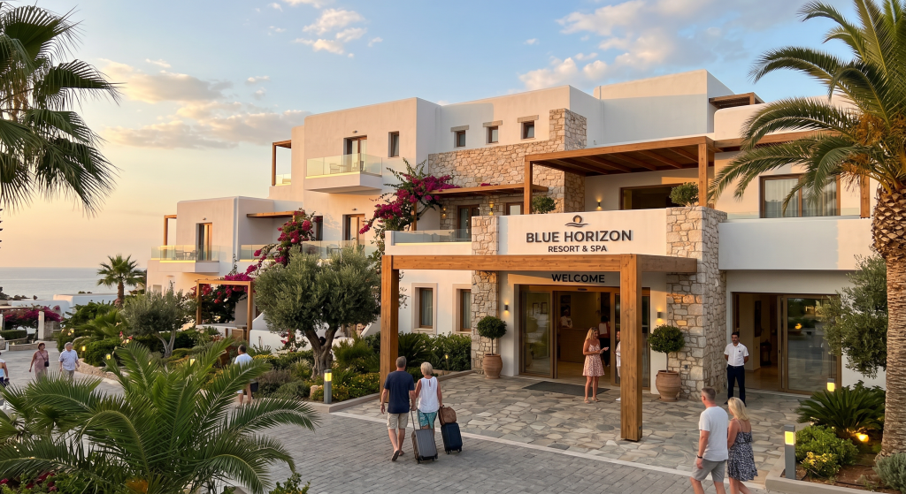 Kreta — Blue Horizon Resort & Spa